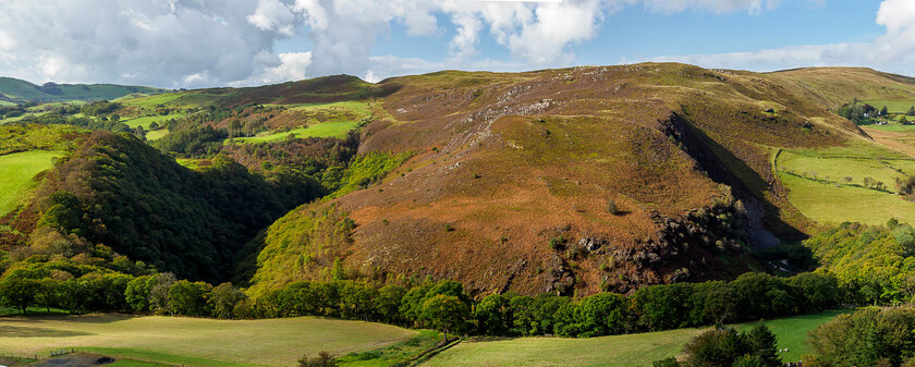 9290147-Pano 
 The Rheidol Gorge, Ponterwyd