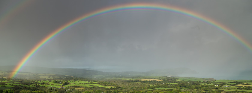 MG 3616 
 Rainbow from Carn Ingli, near Newport, Pembs