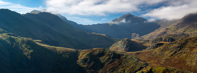 IMG 0380 
 Snowdon horseshoe panorama 2