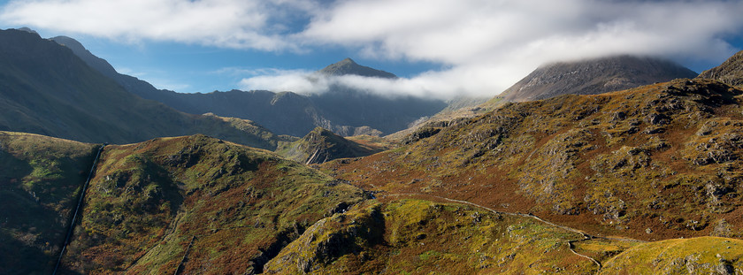 IMG 0360 
 Snowdon horseshoe panorama 1